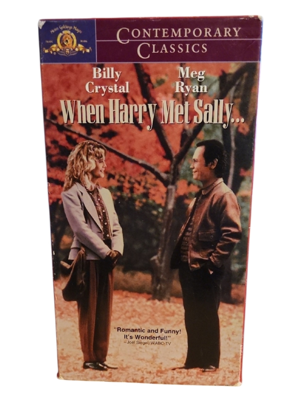 When Harry Met Sally... VHS Tape - Pink & Brown Artwork